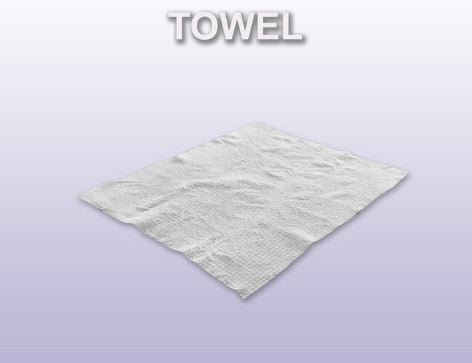 مناشف وجه مضغوطة