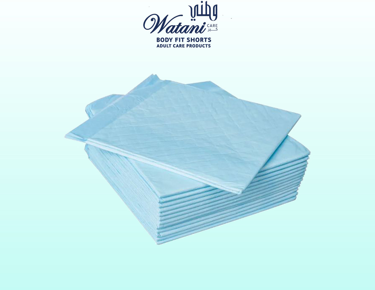مفارش عالية الامتصاص 80x60 سم - (15 مفرش للأطفال)