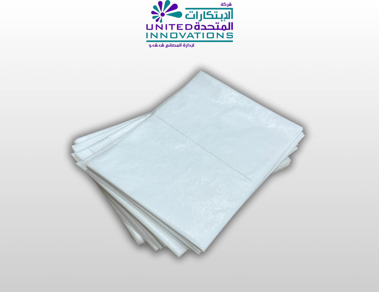 غطاء سرير للبالغين (10 أغطية) - أبيض