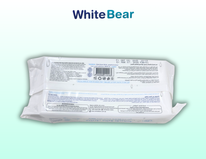 White Bear Bio Water Baby Wipes 60 Pack