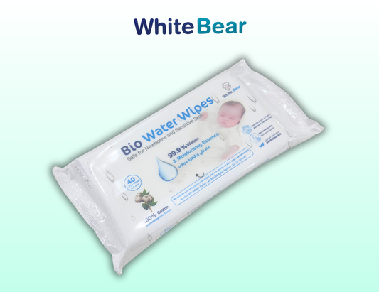 مناديل مائية مبللة – White Bear (40 منديل)