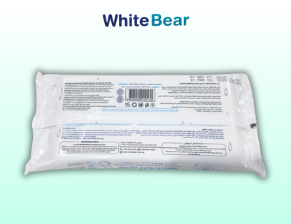 White Bear Bio Water Baby Wipes 40 Pack