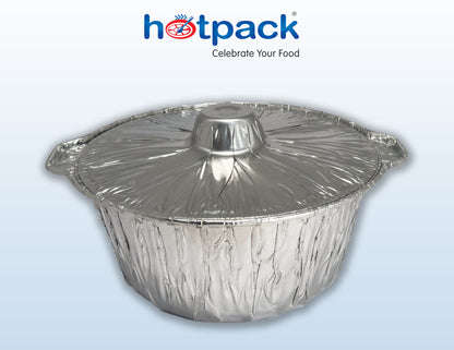 Disposable Aluminum Cooking Pot 25 cm Kuwait