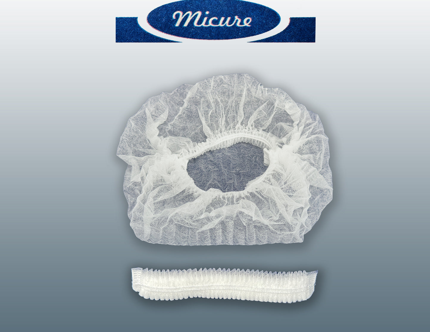 Elastic White Hairnet for Food Safety Compliance