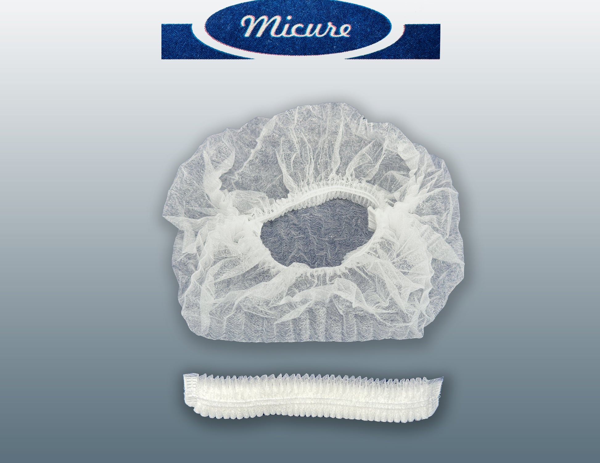 Elastic White Hairnet for Food Safety Compliance