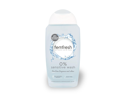 Femfresh 0% Sensitive Intimate Wash - 250 ML