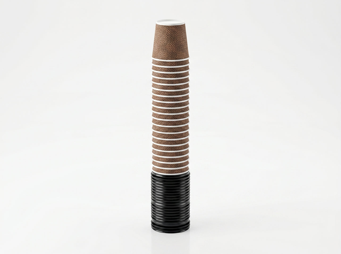 Espresso Cups with Lids – 4 oz  (25 Cups)