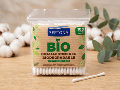 Septona Bio Cotton Buds Biodegradable 100Pcs