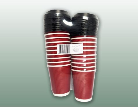 Ripple Paper Cup 12 oz with Lids – Disposable Coffee Cup Kuwait