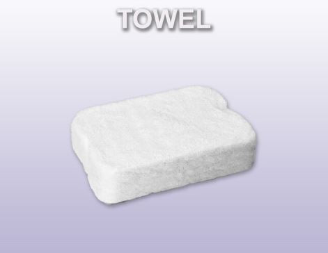 Soft Biodegradable Compressed Facial Towelettes Expanded