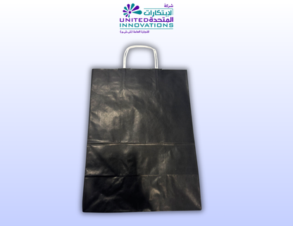 أكياس ورقية فاخرة بمقابض ملتوية