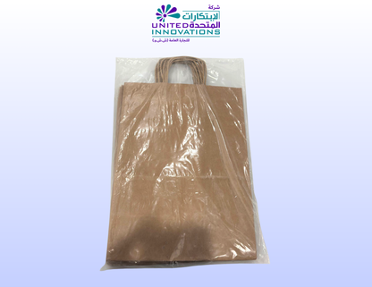 أكياس ورقية فاخرة بمقابض ملتوية