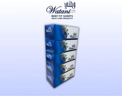 Watani 2-Ply Tissue Box Kuwait
Soft facial tissues 200 sheets
Watani tissue box for home and office
Premium hygienic tissues Kuwait