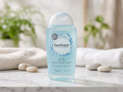 Femfresh 0% Sensitive Intimate Wash - 250 ML