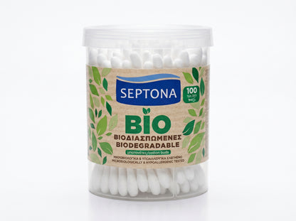 Septona Biodegradable Cotton Buds – 100 Buds